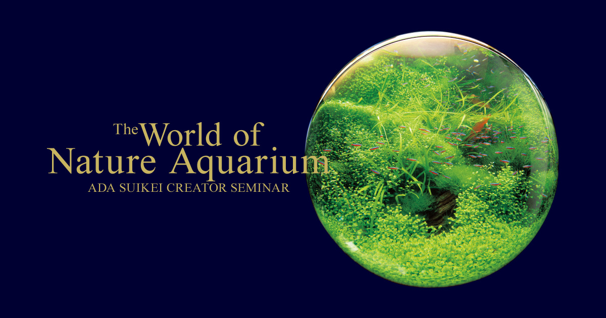 The World of Nature Aquarium | ADA - EVENT