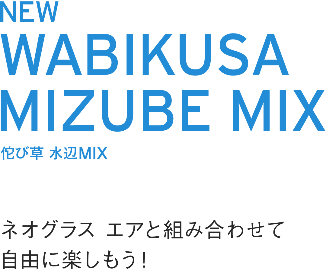 NEW 佗び草 水辺MIX
