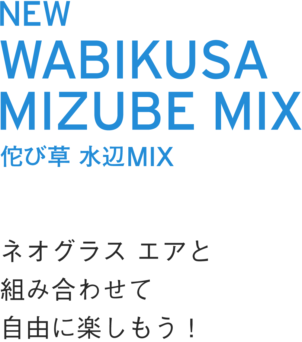 NEW 佗び草 水辺MIX