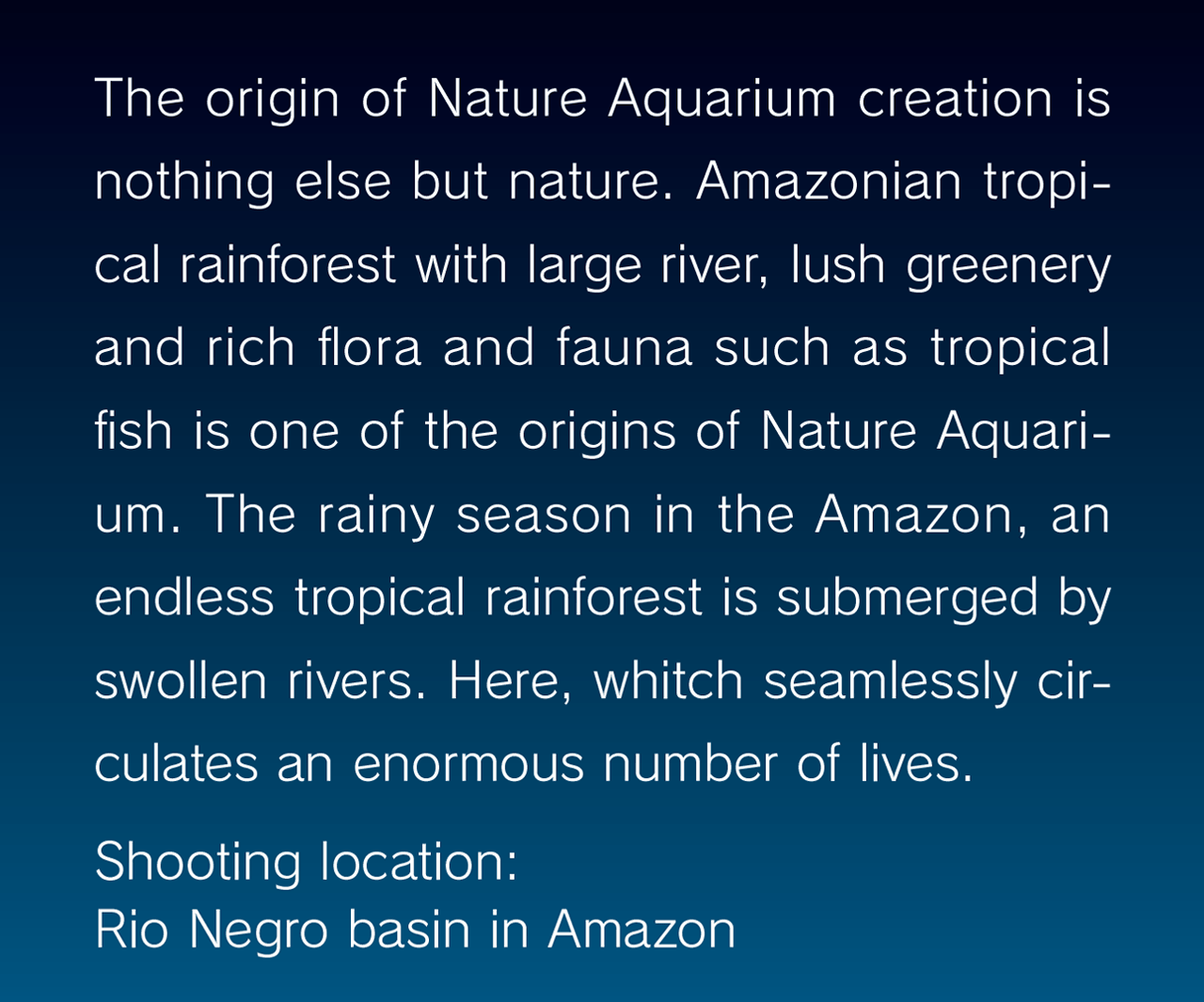 ADA - NATURE AQUARIUM
