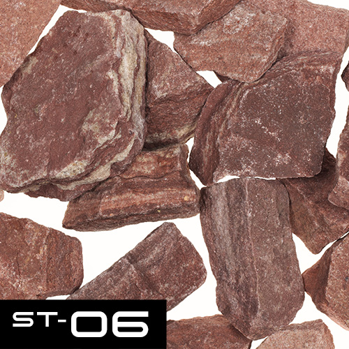 KUMU Red Slate Stone dry