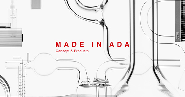 ADAプロダクトブック「MADE IN ADA Concept & Products」発売の
