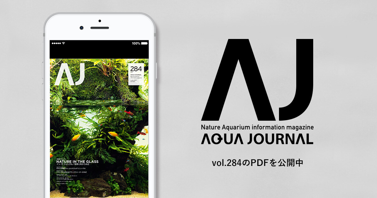 AJ aqua journal ADA アクアジャーナルvol.72〜99 月刊アクアジャーナルVol.292 発売のお知らせ | ADA - NEWS RELEASE