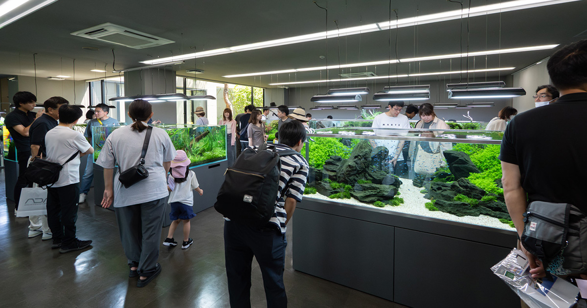 NATURE AQUARIUM GALLERY WELCOME DAY 2025 開催報告 | ADA - NEWS RELEASE