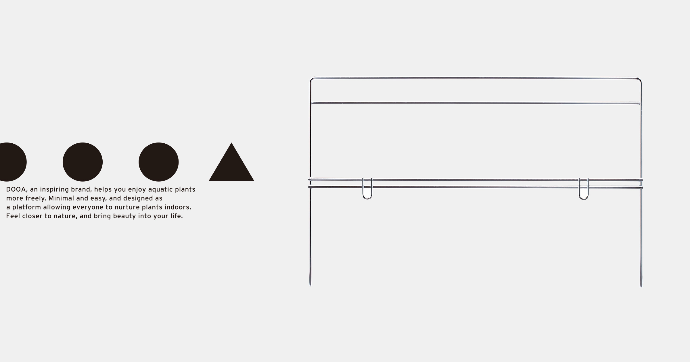 MIZUKUSA MIST WALL STAND 600 | PRODUCTS | DOOA