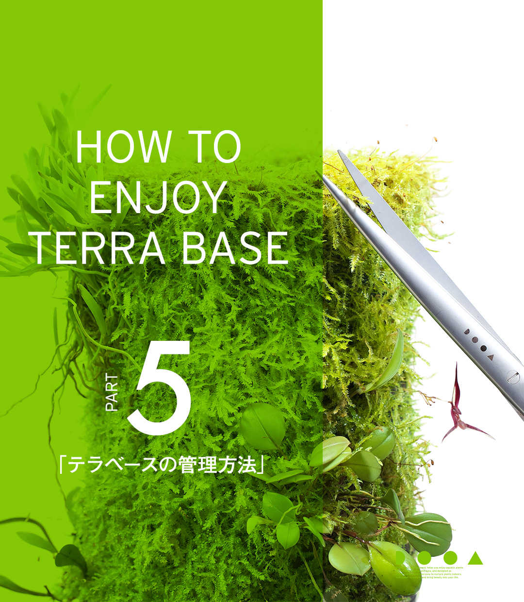 HOW TO ENJOY TERRA BASE PART5「テラベースの管理方法」