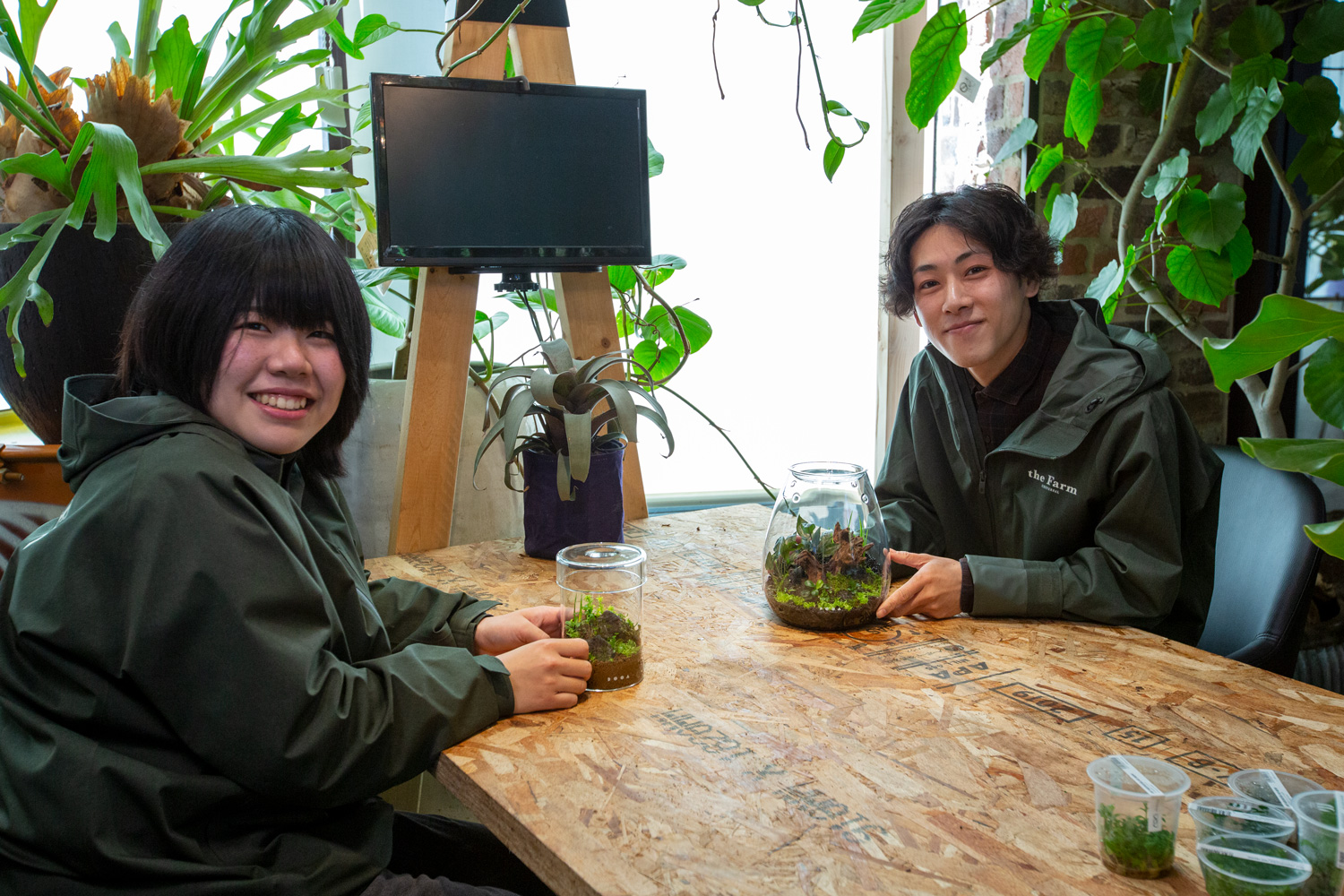 制作したパルダリウムとミクさんとユウマさん