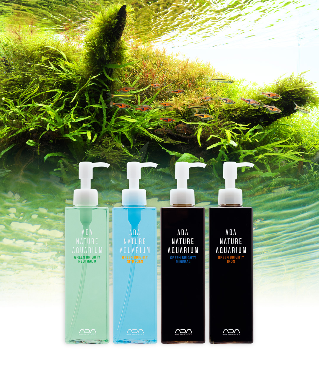 グリーンブライティシリーズ スタートセットで液体栄養素の添加をはじめよう！