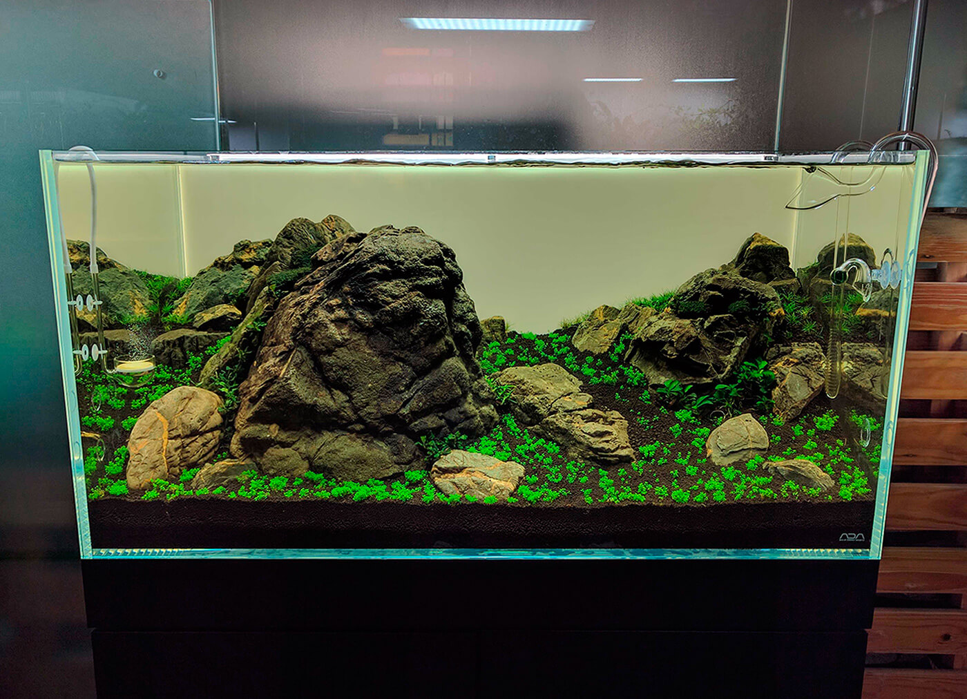 Аквариум 182 л ada Cube Garden 90-p