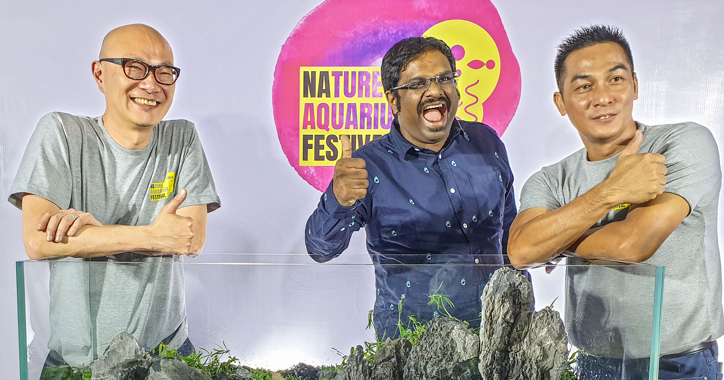 The Nature Aquarium Festival was held to celebrate the artistic expression of Nature – Aquascaping in India