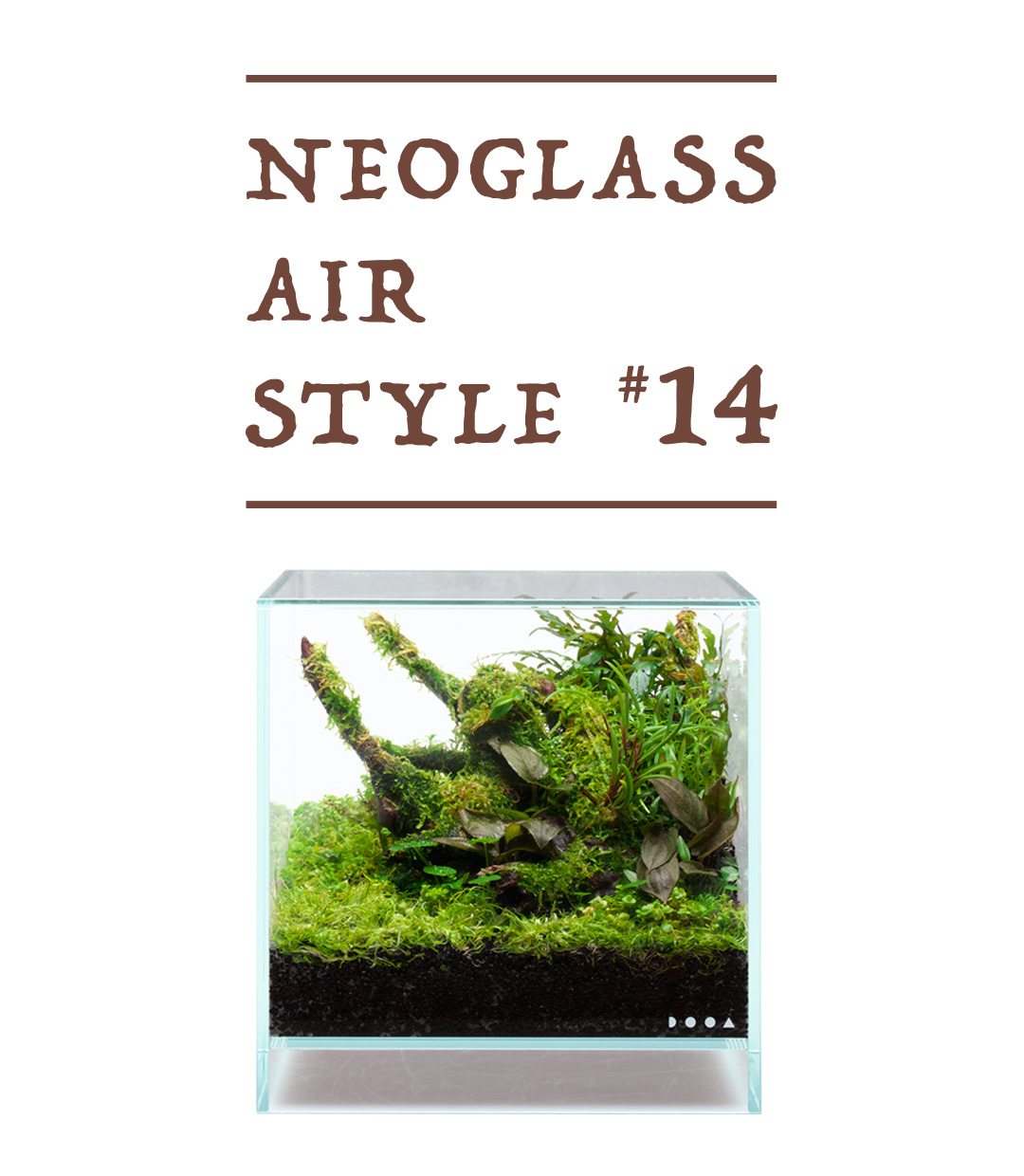 NEOGLASS AIR STYLE ‘Composition image in an aquarium tank’