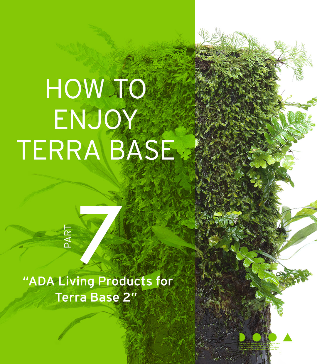 HOW TO ENJOY TERRA BASE “ADA Living Products for Terra Base Vol.2